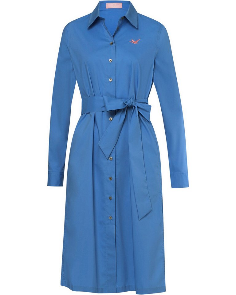 Brigitte von Schönfels Midikleid Hemdblusenkleid mit Bindegürtel von Brigitte von Schönfels