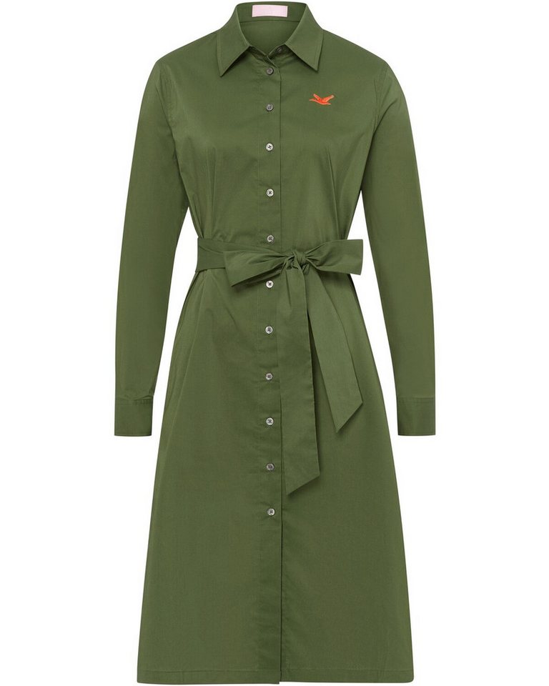 Brigitte von Schönfels Midikleid Hemdblusenkleid mit Bindegürtel von Brigitte von Schönfels