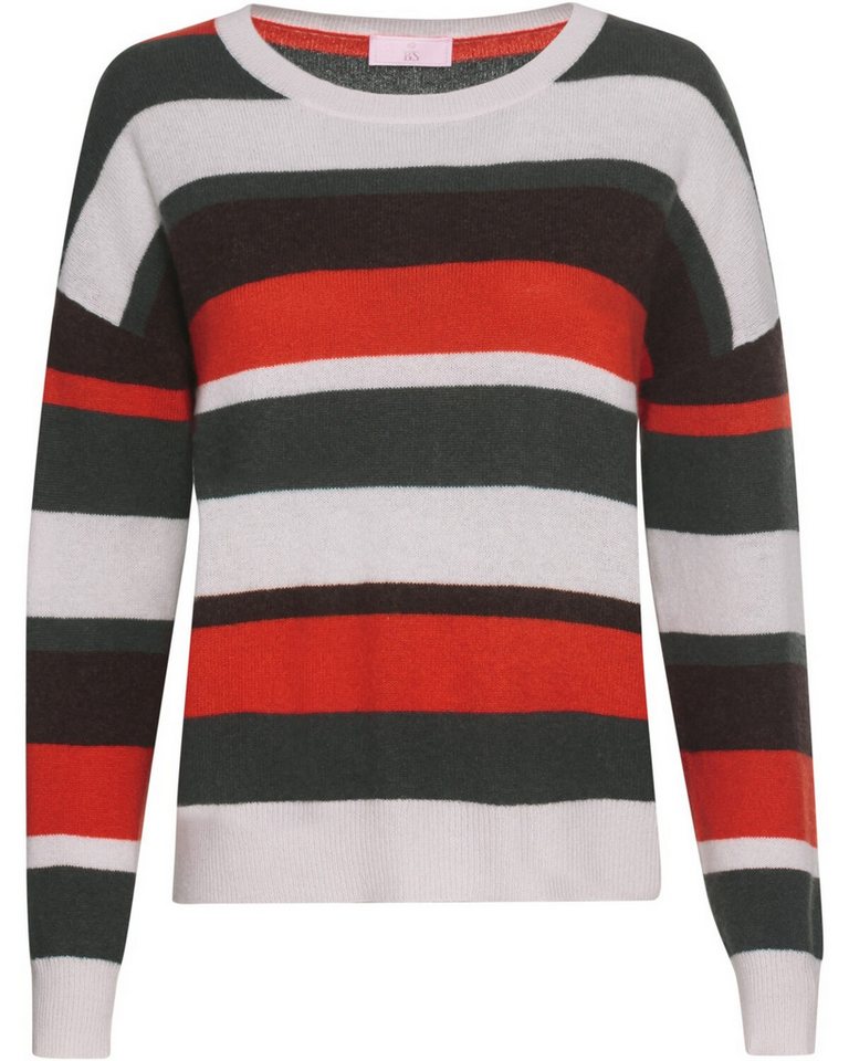 Brigitte von Schönfels Strickpullover Kaschmir Ringel-Pullover von Brigitte von Schönfels