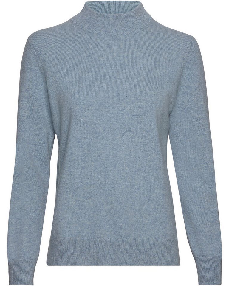 Brigitte von Schönfels Strickpullover Kaschmir Stehkragenpullover von Brigitte von Schönfels