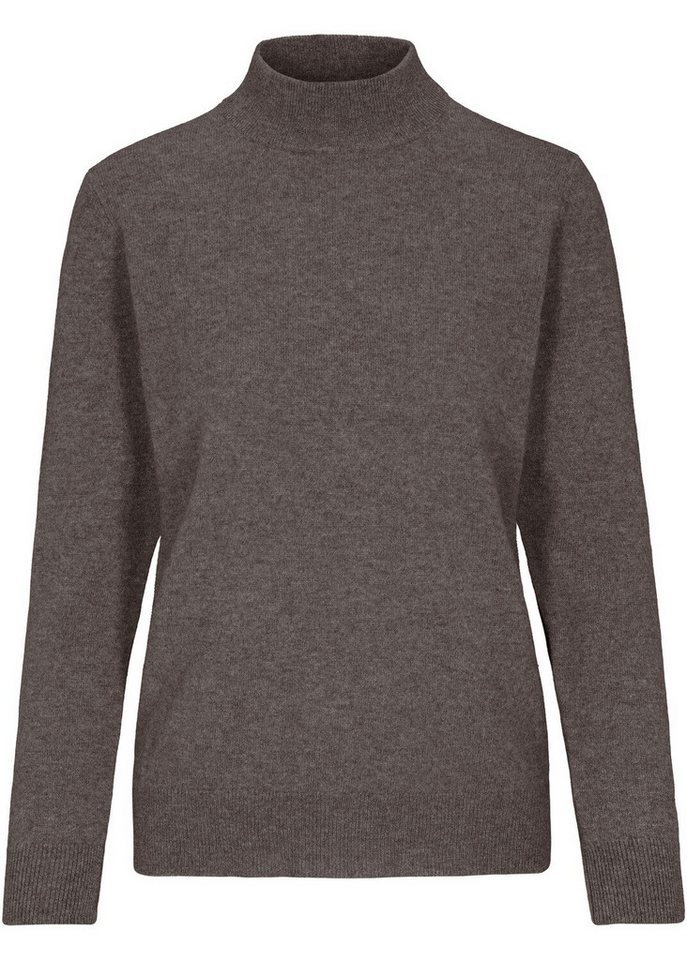Brigitte von Schönfels Strickpullover Kaschmir Stehkragenpullover von Brigitte von Schönfels