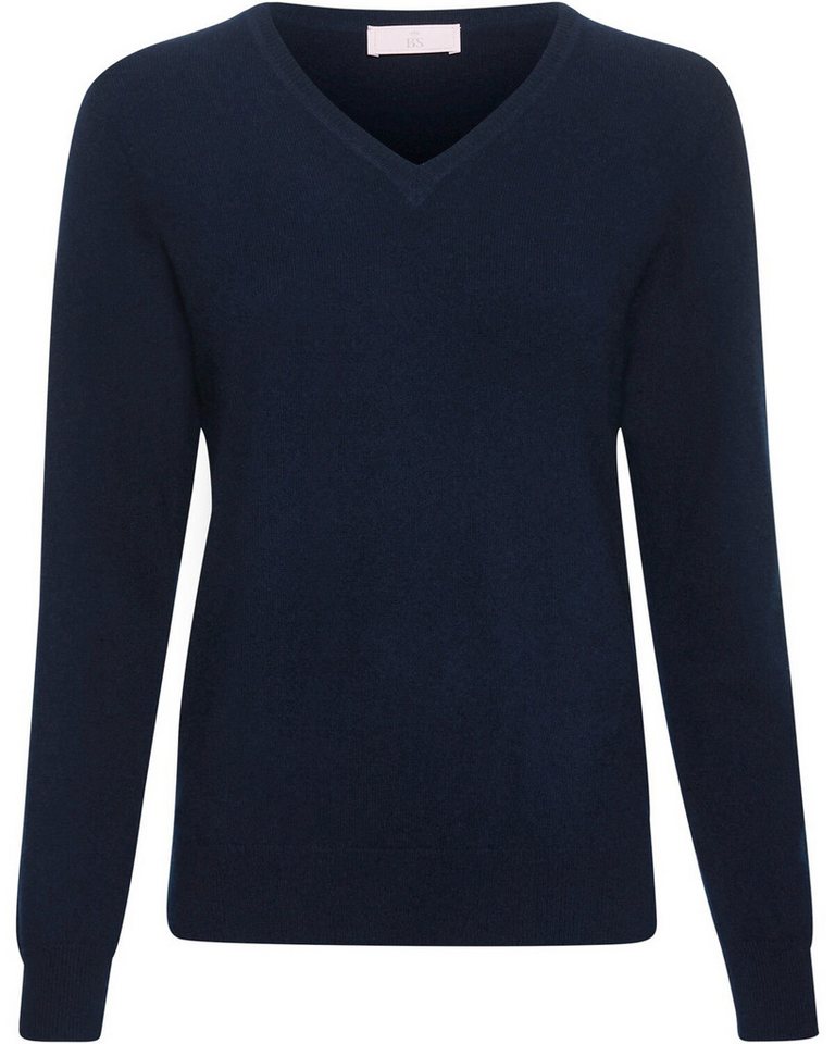 Brigitte von Schönfels Strickpullover Kaschmir V-Pullover von Brigitte von Schönfels