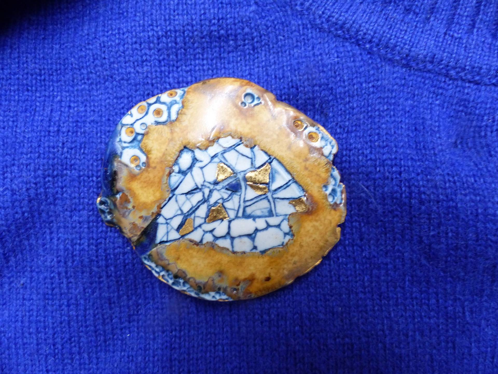 Gelb-Blau-Gold Gelb-Blau-Gold von BrigittePeglow