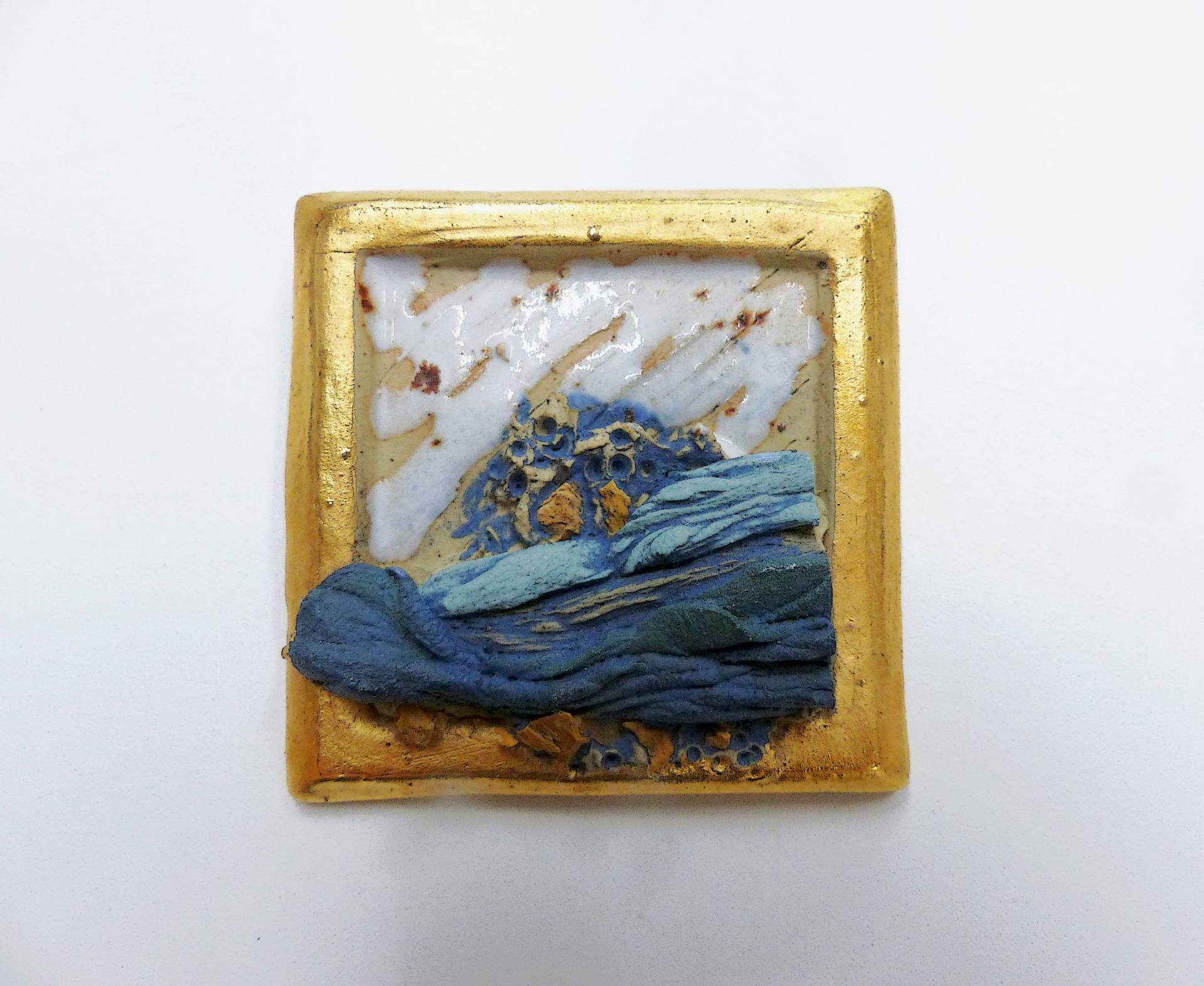 Keramikbrosche, "Landschaft 8" Keramikbrosche, "Landschaft 8" von BrigittePeglow