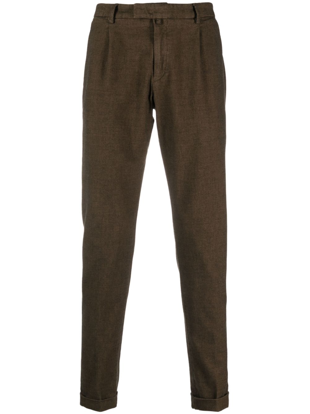 Briglia 1949 Halbhohe Tapered-Hose - Braun von Briglia 1949