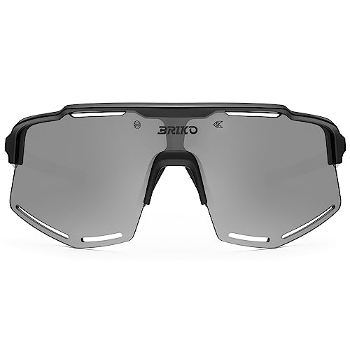 Briko Unisex Komi Sonnenbrille, Black-SB3 von Briko