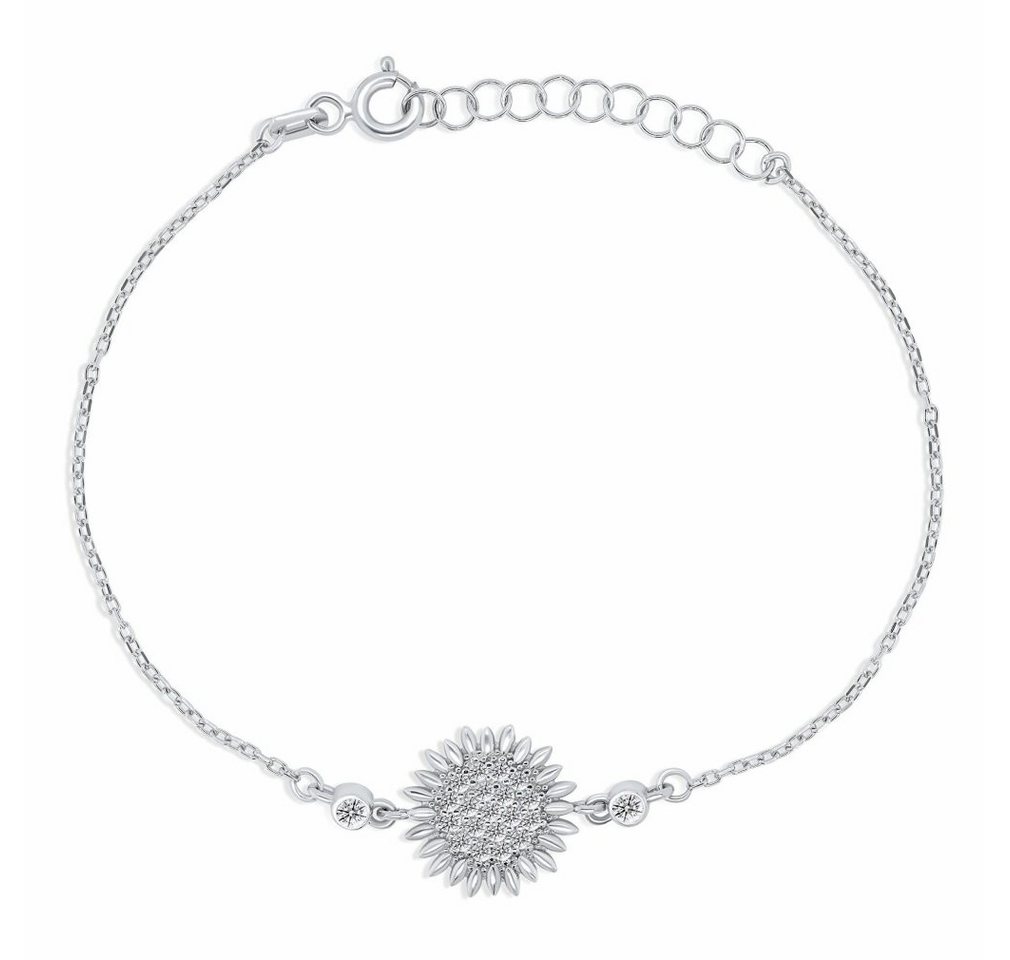 Brilio Silver Armband Fine silver bracelet with zircons BR37W von Brilio Silver