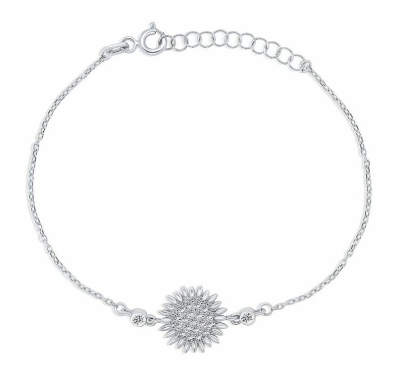 Brilio Silver Armband Fine silver bracelet with zircons BR37W von Brilio Silver