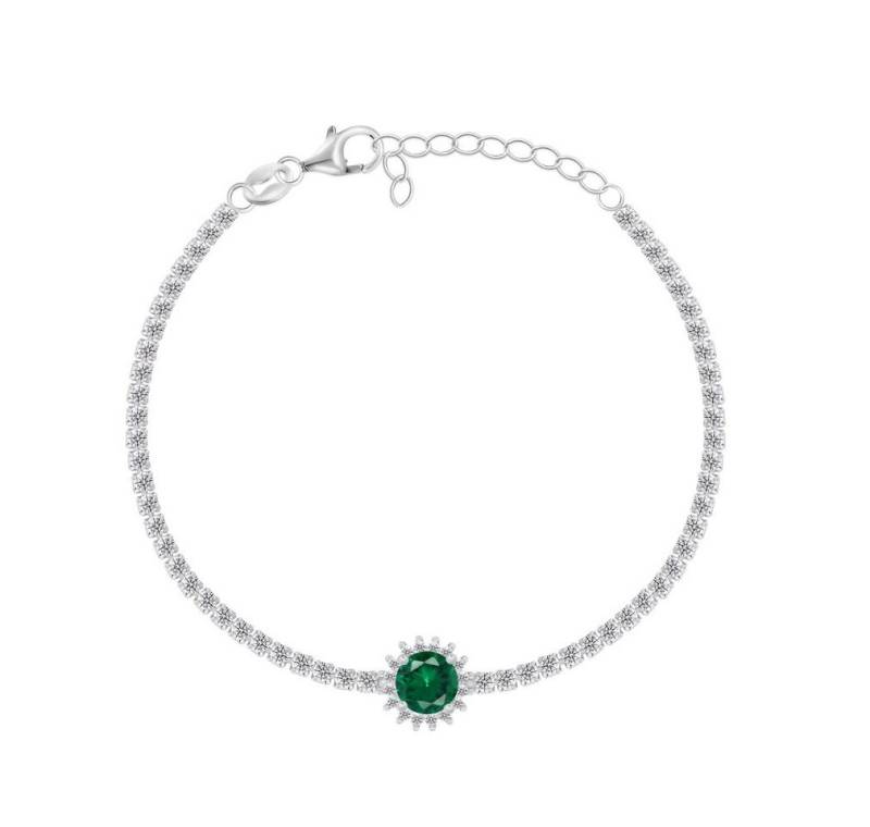 Brilio Silver Armband Funkelndes Silberarmband mit Zirkonen BRC76WG von Brilio Silver