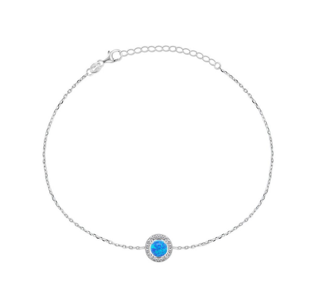 Brilio Silver Armband Schönes Silberarmband mit synthetischem Opal BRC31WB von Brilio Silver