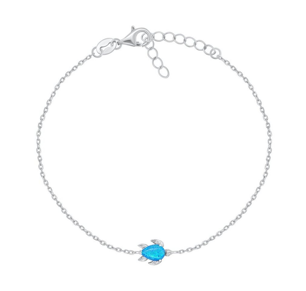 Brilio Silver Armband Schönes silbernes Schildkrötenarmband BRC121WB von Brilio Silver