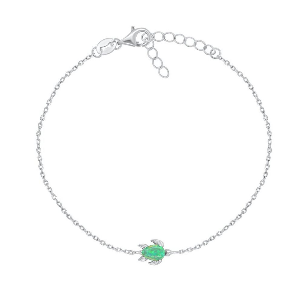 Brilio Silver Armband Schönes silbernes Schildkrötenarmband BRC121WG von Brilio Silver