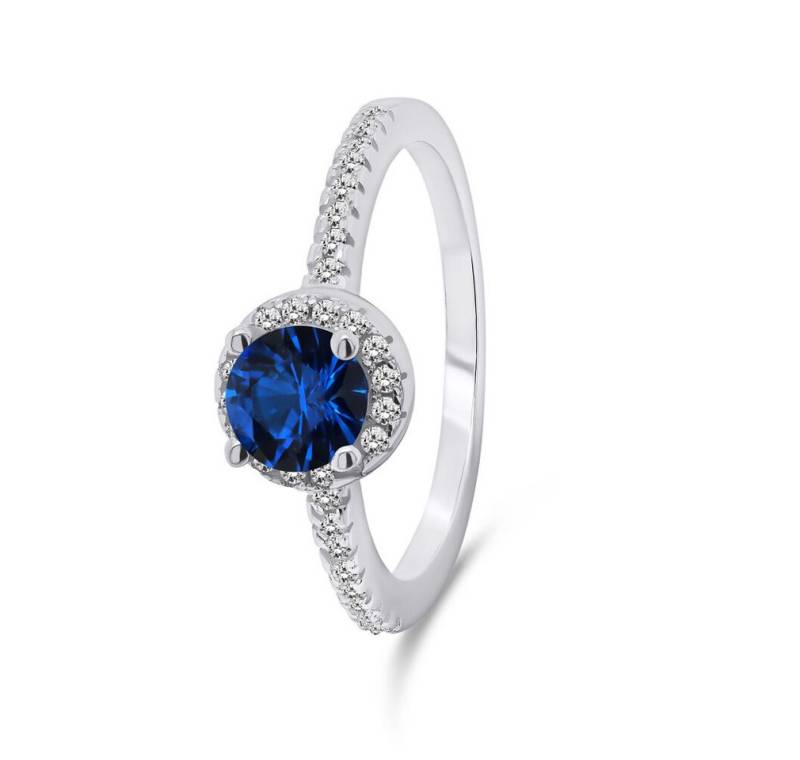 Brilio Silver Fingerring Charming silver ring with zircons RI054WB - Circuit: 58 mm von Brilio Silver