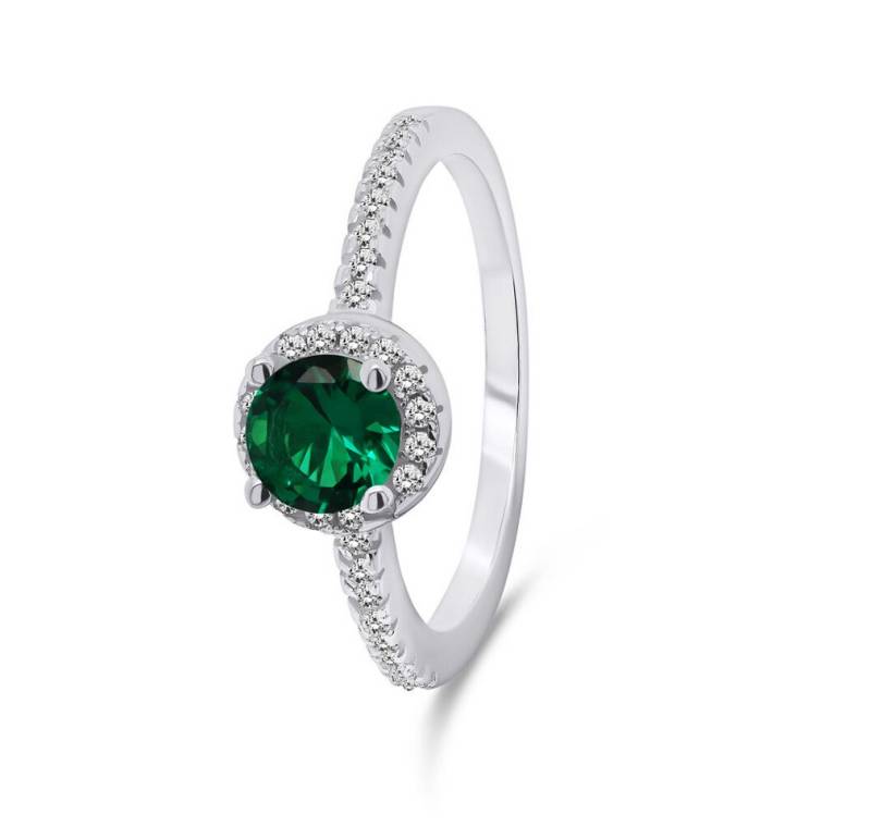 Brilio Silver Fingerring Charming silver ring with zircons RI054WG - Circuit: 50 mm von Brilio Silver