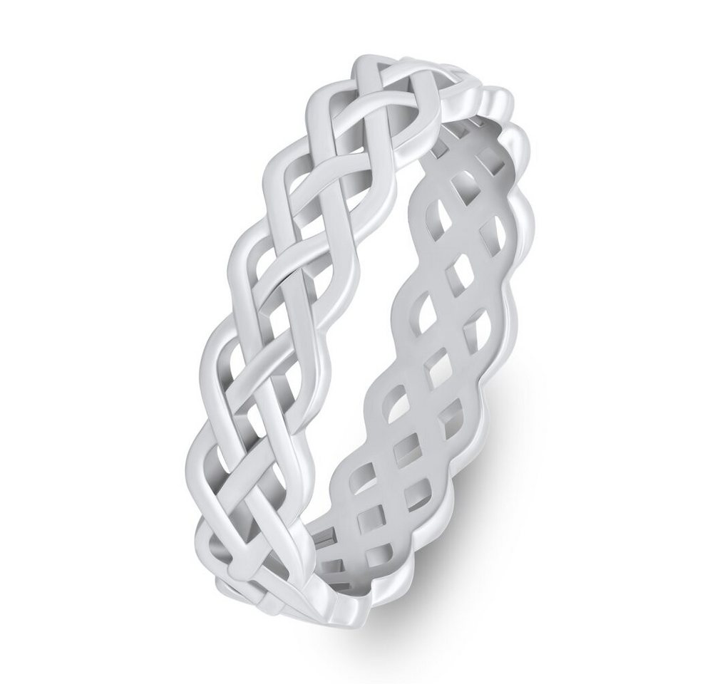 Brilio Silver Fingerring Mode Silber Ring RI086W - Kreislauf: 56 mm von Brilio Silver