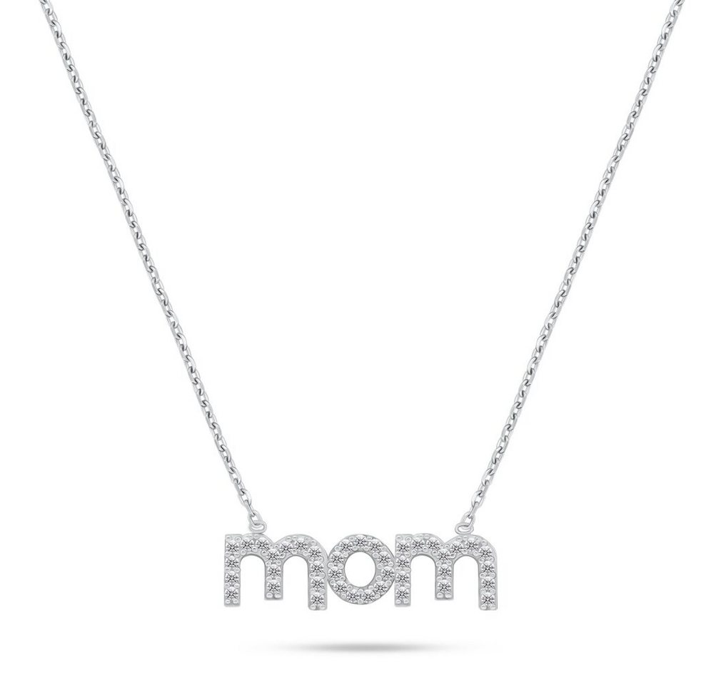 Brilio Silver Kette mit Einhänger Original Silber Halskette Mom NCL111W von Brilio Silver