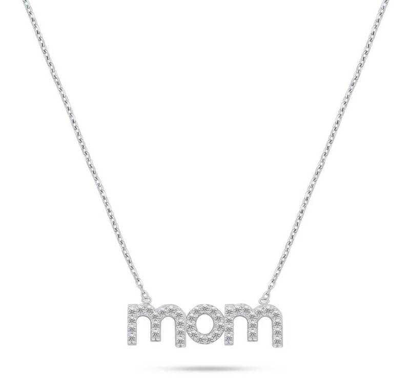 Brilio Silver Kette mit Einhänger Original Silber Halskette Mom NCL111W von Brilio Silver