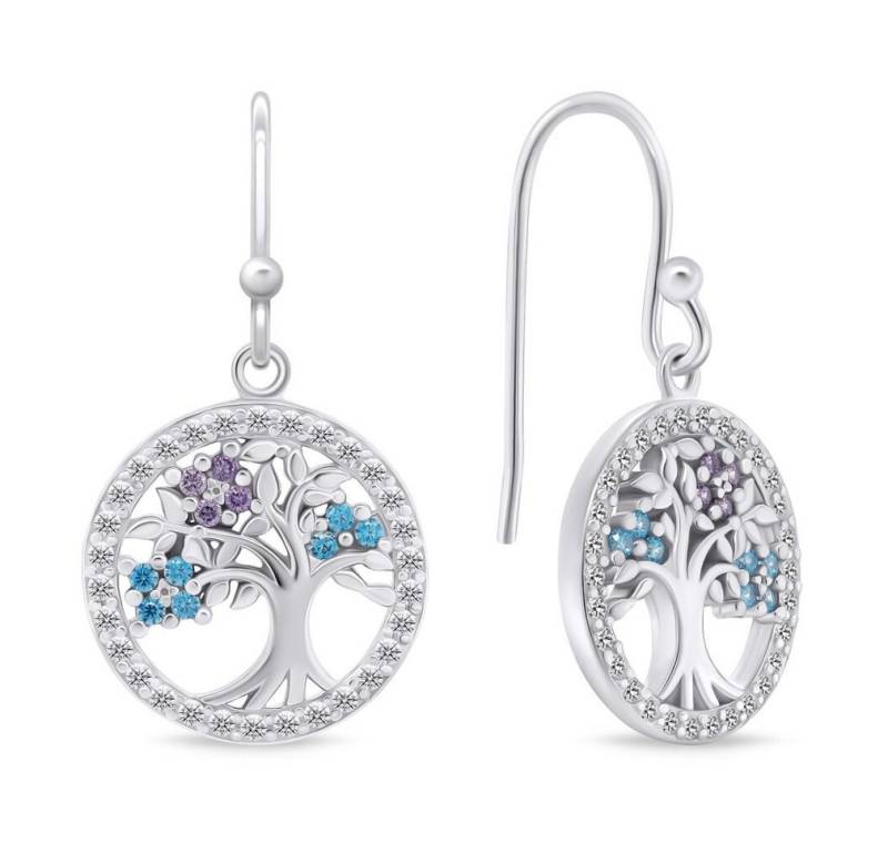 Brilio Silver Ohrring-Set Beliebte Silber Ohrringe Baum des Lebens EA728W von Brilio Silver