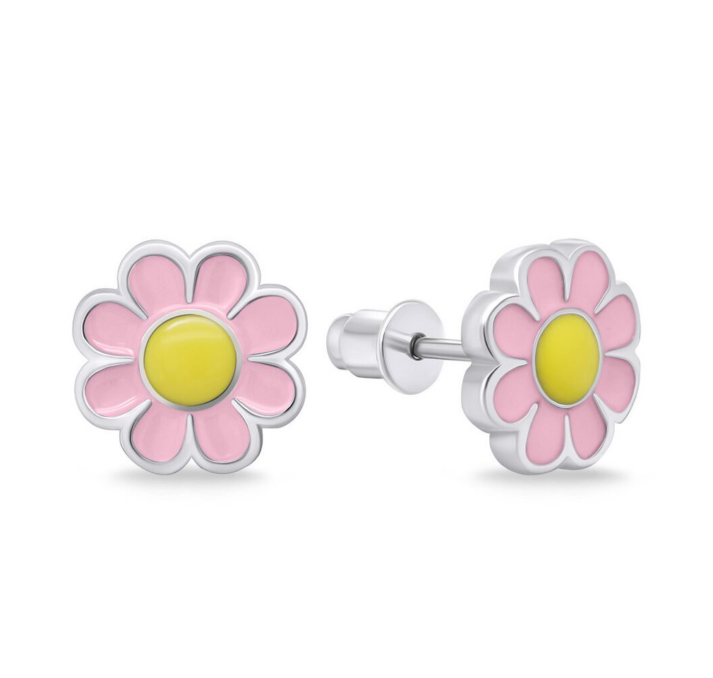 Brilio Silver Ohrring-Set Cheerful silver earrings Flowers EA710WP von Brilio Silver