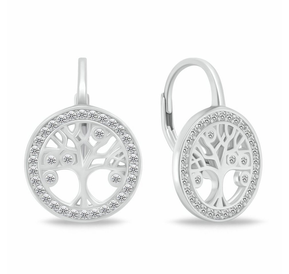 Brilio Silver Ohrring-Set Designer silver earrings tree of life EA70 von Brilio Silver