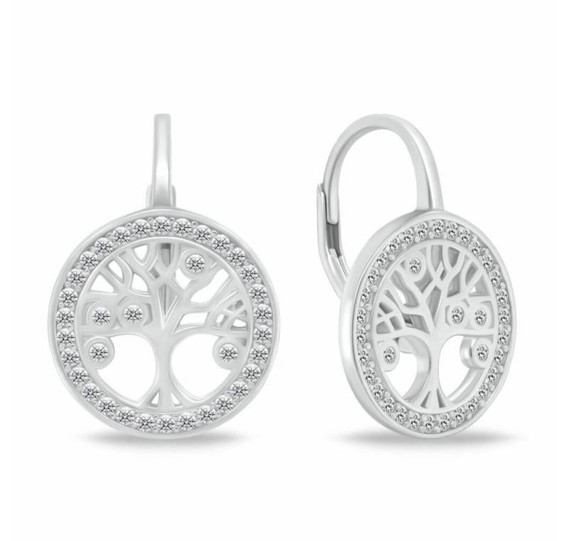 Brilio Silver Ohrring-Set Designer silver earrings tree of life EA70 von Brilio Silver