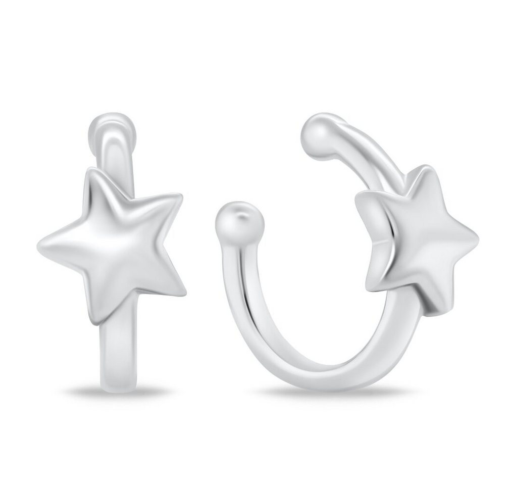 Brilio Silver Ohrring-Set Dezente Silber-Ohrringe Star EA784W von Brilio Silver