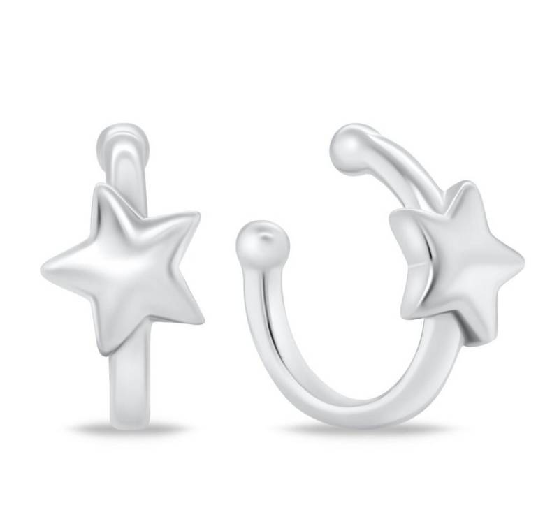 Brilio Silver Ohrring-Set Dezente Silber-Ohrringe Star EA784W von Brilio Silver