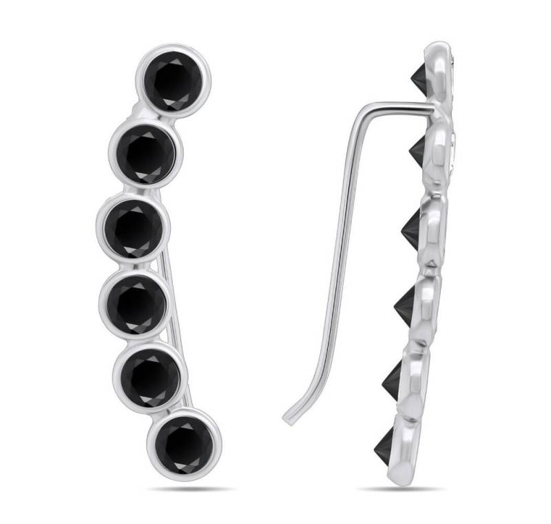 Brilio Silver Ohrring-Set EA222WBC Funkelnde lange Silberohrringe von Brilio Silver