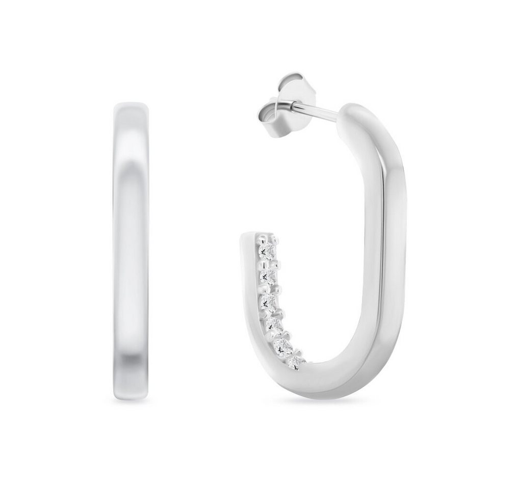 Brilio Silver Ohrring-Set Elegante Silberohrringe mit Zirkonen EA992W von Brilio Silver