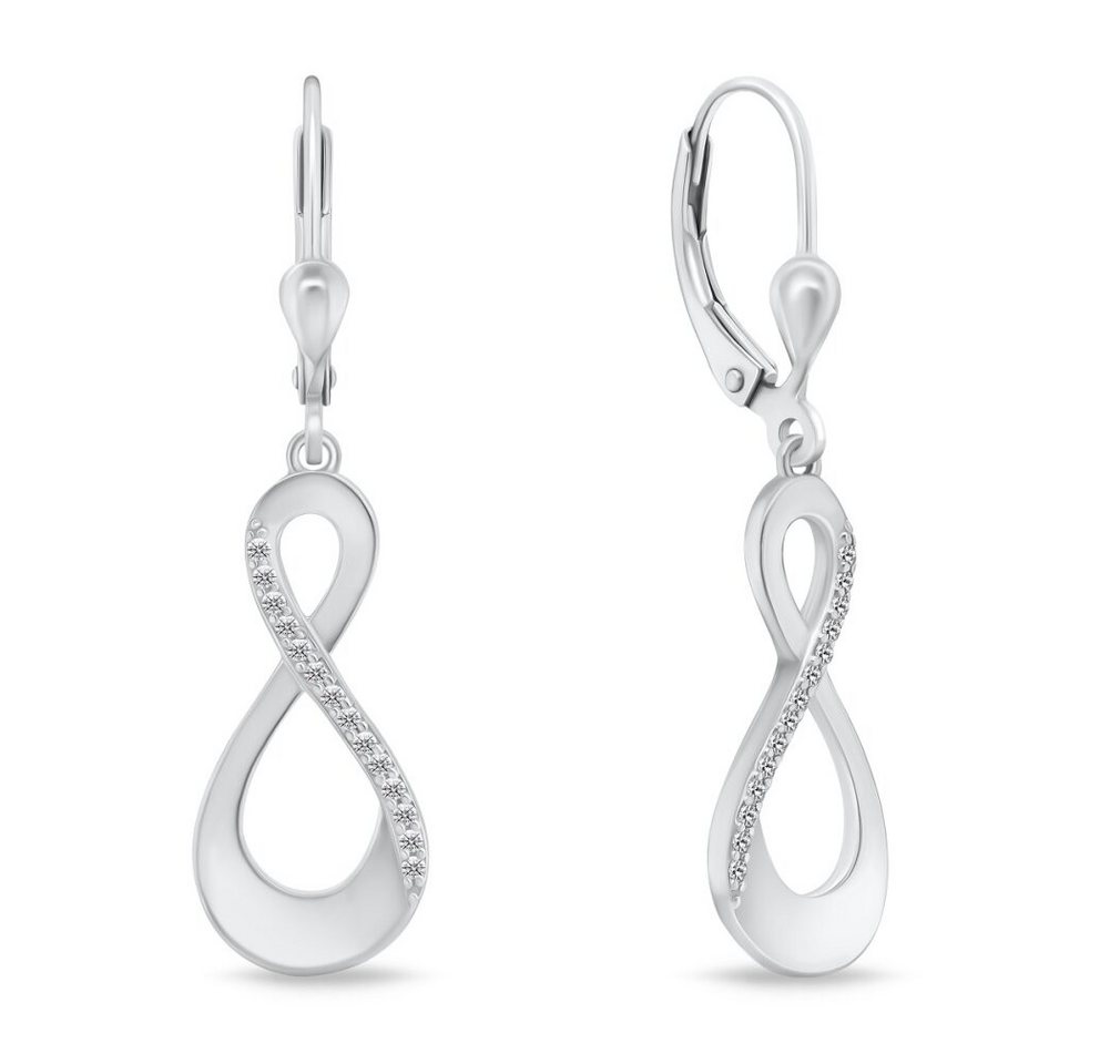 Brilio Silver Ohrring-Set Elegante Silberohrringe mit Zirkonen SILVER022 von Brilio Silver
