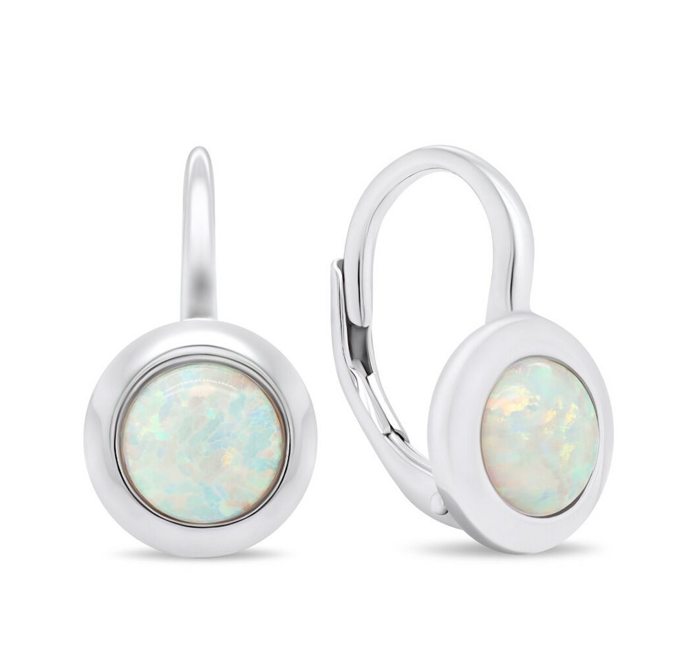 Brilio Silver Ohrring-Set Fine silver earrings with synthetic opals EA376W von Brilio Silver