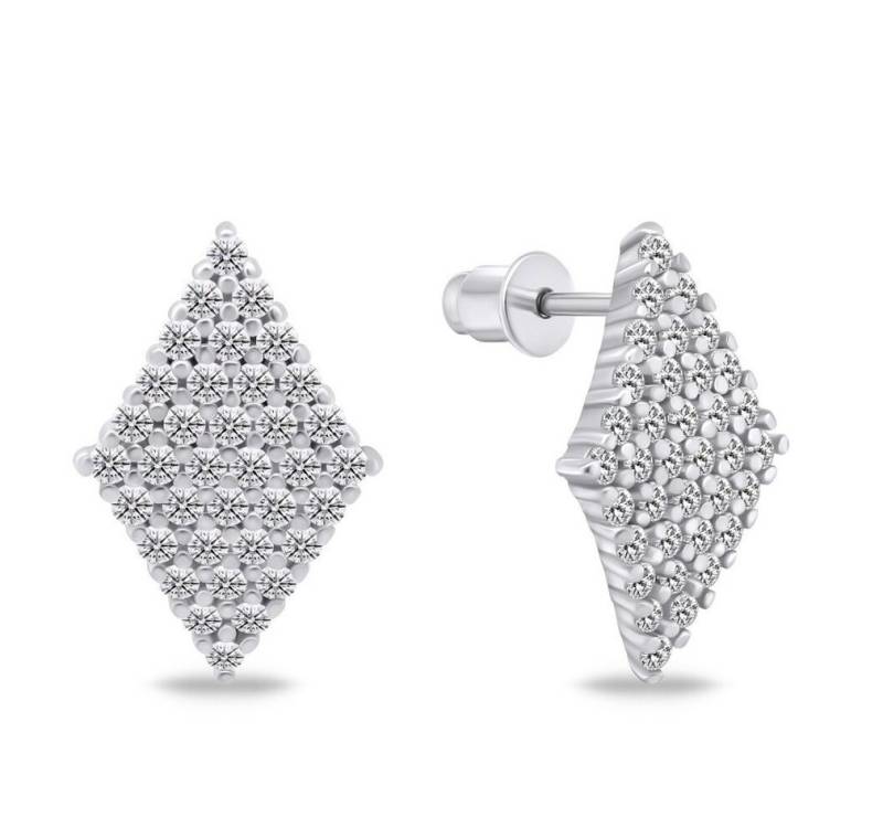 Brilio Silver Ohrring-Set Funkelnde Silberohrringe mit Zirkonen EA820W von Brilio Silver