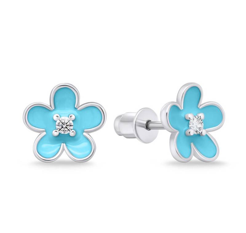 Brilio Silver Ohrring-Set Matching silver earrings Flowers EA709WLB von Brilio Silver