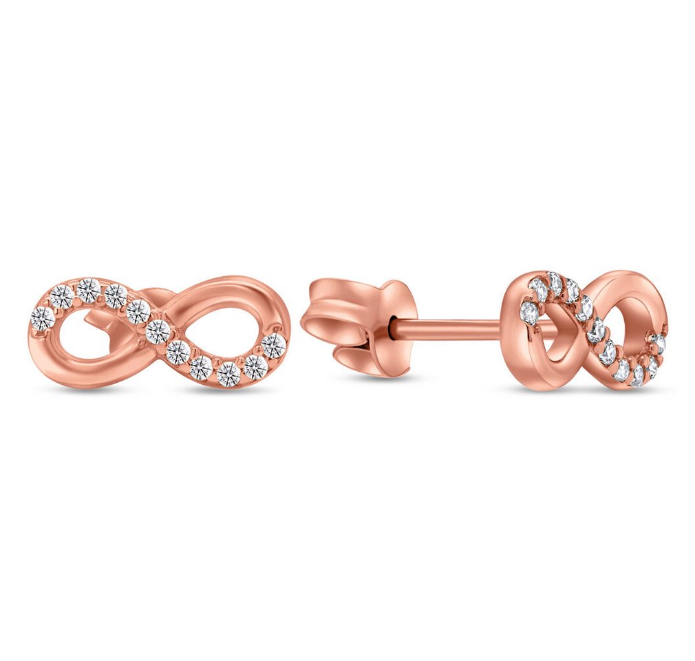 Brilio Silver Ohrring-Set Modern bronze Infinity EA360R earrings von Brilio Silver