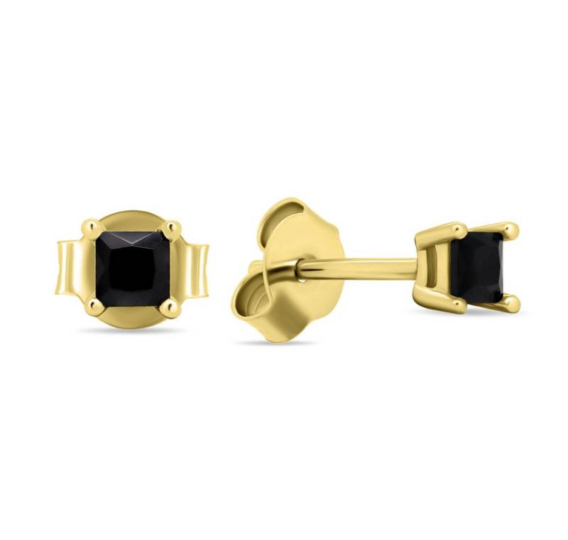 Brilio Silver Ohrring-Set Modern gold-plated stud earrings with zircons EA617YBC von Brilio Silver