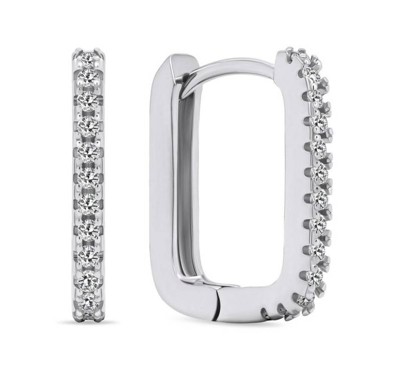 Brilio Silver Ohrring-Set Modern silver earrings with zircons EA637W von Brilio Silver