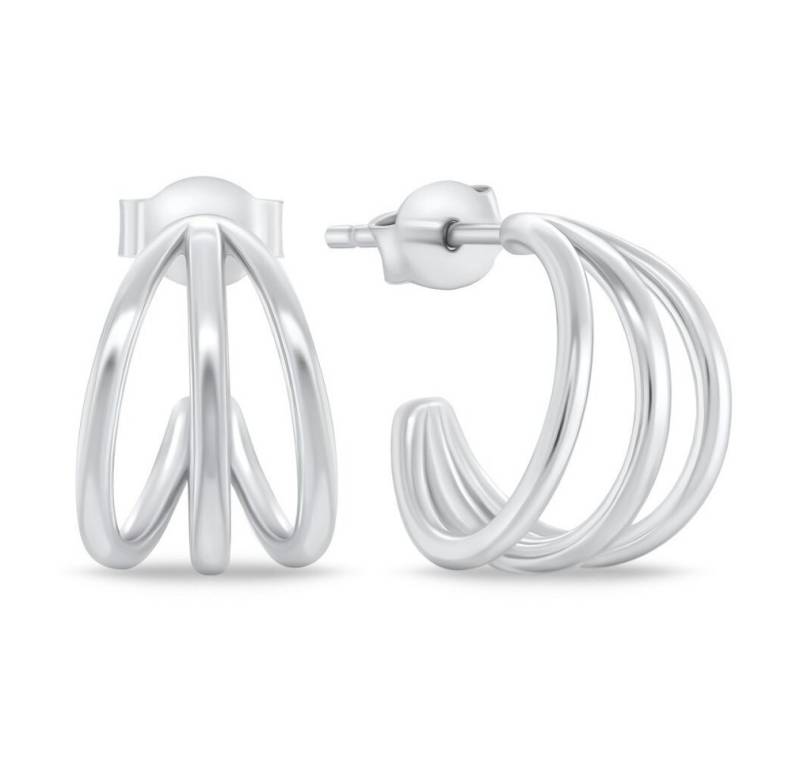 Brilio Silver Ohrring-Set Modische Silberohrringe EA877W von Brilio Silver