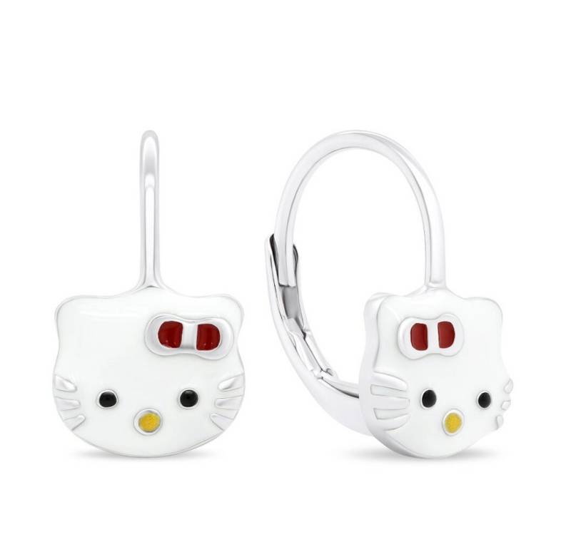 Brilio Silver Ohrring-Set Niedliche silberne Ohrringe Cats EA437W von Brilio Silver