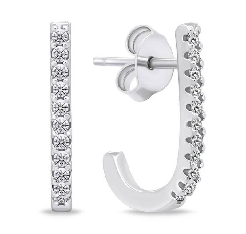 Brilio Silver Ohrring-Set Original silver earrings with zircons EA618W von Brilio Silver