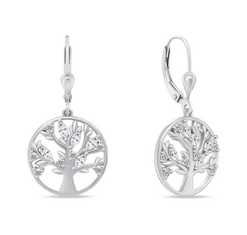 Brilio Silver Ohrring-Set Popular silver earrings Tree of Life EA311W von Brilio Silver
