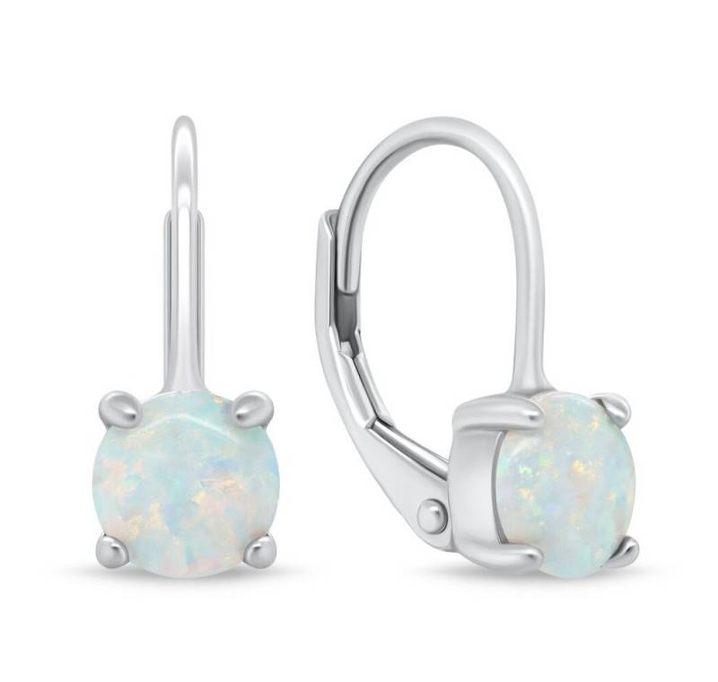 Brilio Silver Ohrring-Set Silberne Ohrringe mit synthetischen Opalen EA935W von Brilio Silver