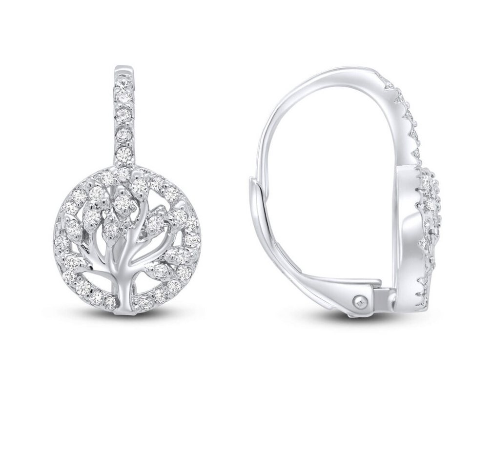 Brilio Silver Ohrring-Set Stylish silver earrings tree of life EA47 von Brilio Silver