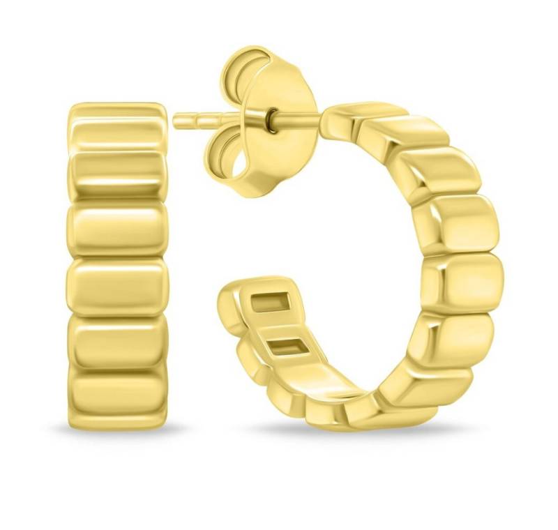 Brilio Silver Ohrring-Set Zeitlose vergoldete Ohrringe EA876Y von Brilio Silver