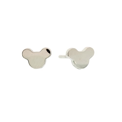 Brilio Silver Ohrringe Minimalist Silver Earrings Mickey Mouse EA917W sBS3759 Marke, Estándar, Nicht-Edelmetall, Kein Edelstein von Brilio Silver