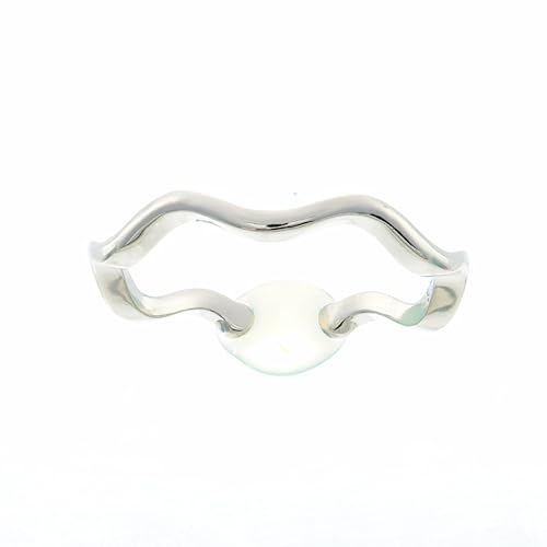 Brilio Silver Stylish Silver Ring RI114W - Circuit: 60 mm sBS3847-60, Estándar, Nicht-Edelmetall, Kein Edelstein von Brilio Silver