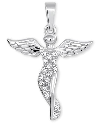 Brilio Anhänger White Gold Pendant Baby Angel 249 001 00545 07 sBR1150 Marke, Estándar, Nicht-Edelmetall, Kein Edelstein von Brilio