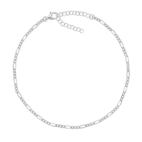 Brilio Halskette Silber Bein Kette Figaro ANK104W sBS3237 Marke, Estándar, Nicht-Edelmetall, Kein Edelstein von Brilio