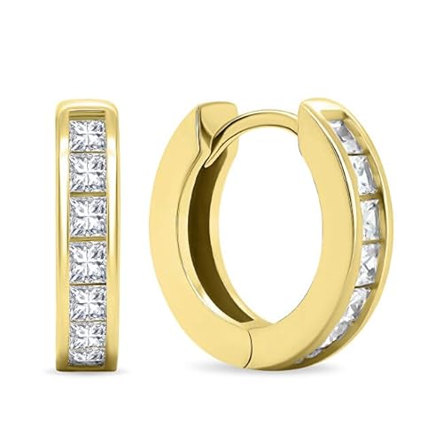 Brilio Ring Dazzling Gold plattiert Ringe mit Zirkonia EA477Y sBS2045 Marke, Estándar, Metall, Kein Edelstein von Brilio