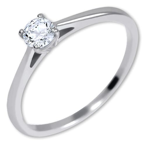 Brilio Ring Silver Engagement Ring 426 001 00539 04 - Schaltkreis: 59 mm sBS0670-59 Marke, Estándar, Nicht-Edelmetall, Kein Edelstein von Brilio