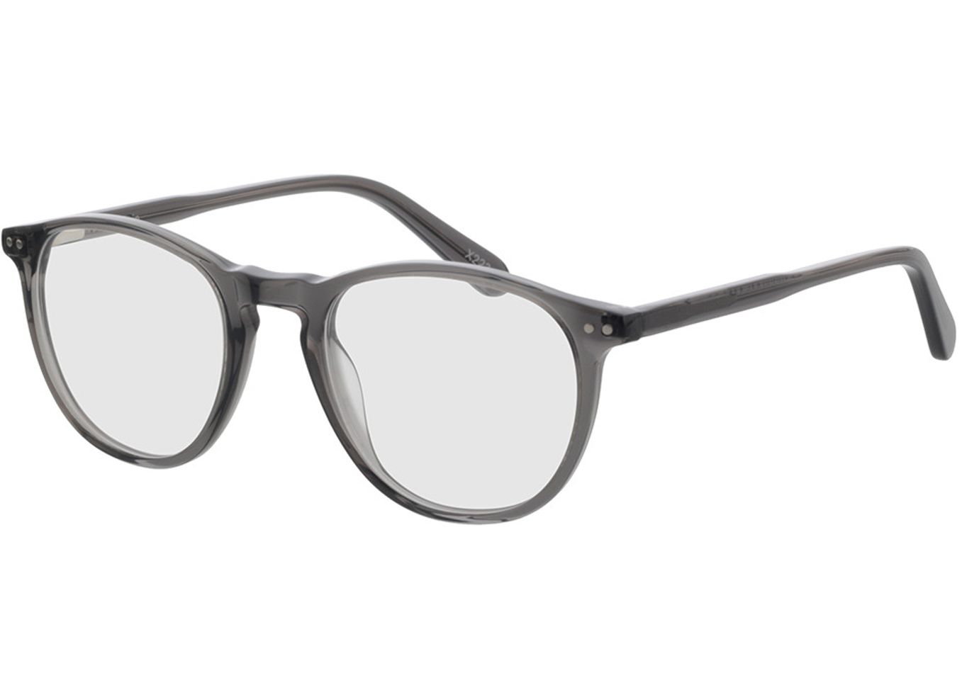 Alvin - grau Gleitsichtbrille, Vollrand, Rund von Brille24 Collection